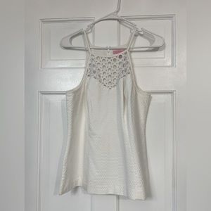 Lilly Pulitzer size small sleeveless shirt. EUC, worn once and dry cleaned.